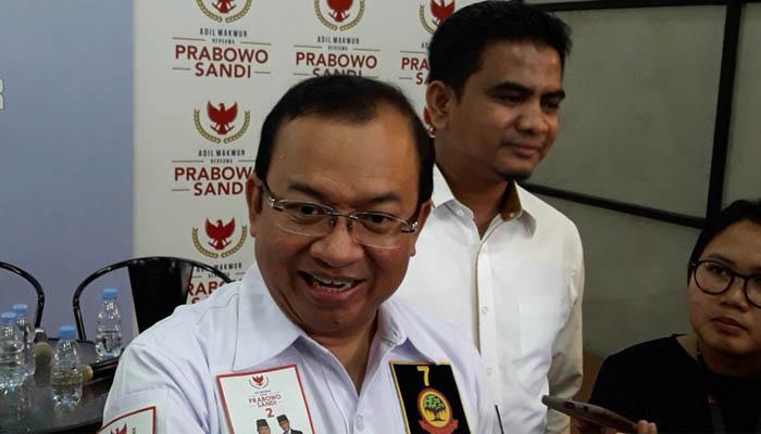 BPN Prabowo Sandi: Kalau Sebelah Sana Cawapres Jadi Ban Serep, Bukan Urusan Kami