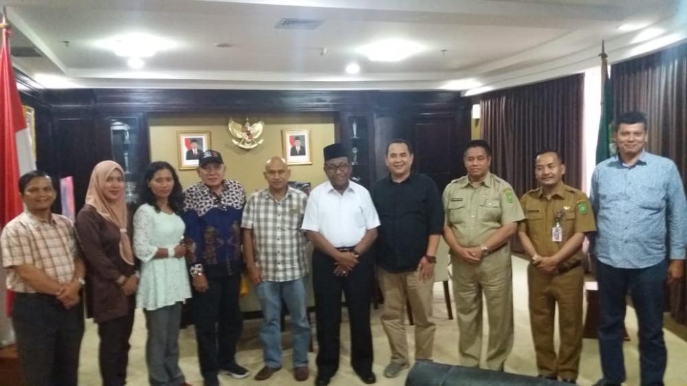 Gubri Siap Lepas Rombongan HPN PWI Riau