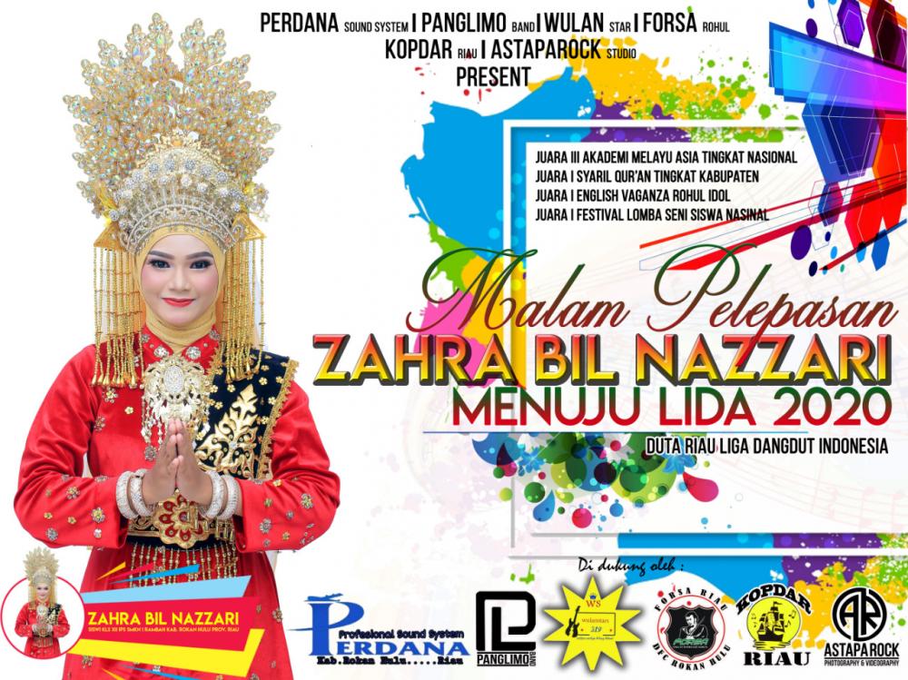 Ketua DPW FORSA Riau siap dukung Zahra menjadi sang bintang.