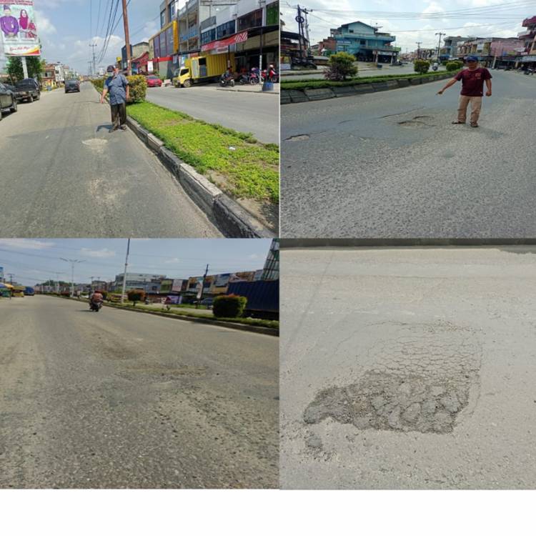 Habiskan Dana Rp 6,6 M untuk Perbaikan, Jalan Lintas di Kampung Wagubri Kembali Rusak