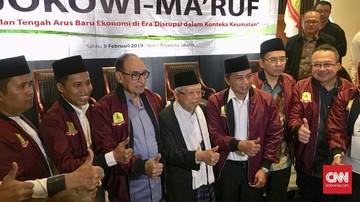 Ma'ruf Amin:Dukungan Jaringan Alumni Mesir Indonesia(JAMI) Bertanda Kemenangan UntukJokowi-Ma'ruf Amin