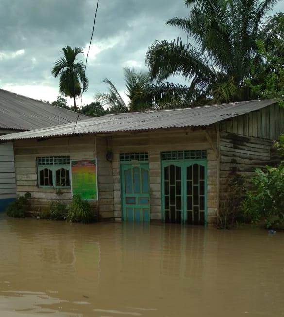 Ini Dia Jumlah Rumah Rumah yang Terdampak Banjir di Bagan Batu... 