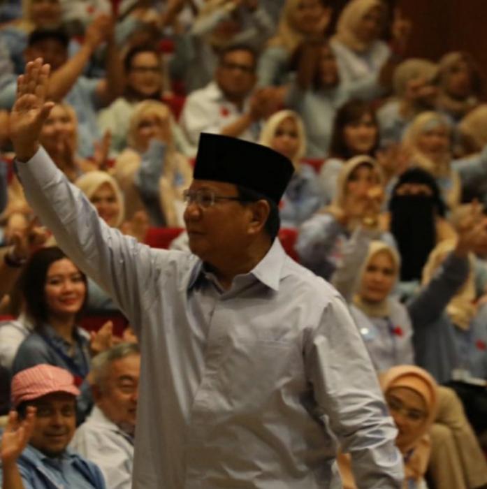 Emak-emak Siap Jaga TPS untuk Prabowo-Sandi
