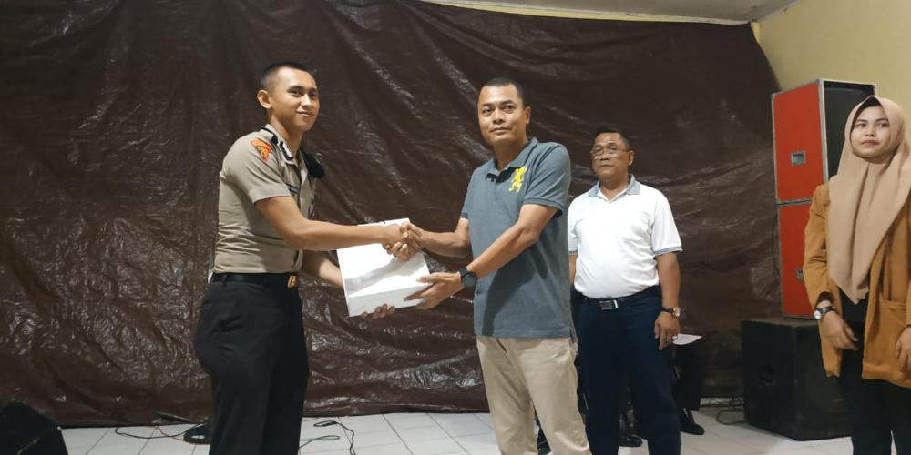 Usai Latihan Kerja di Polres Kampar, Siswa SPN Polda Riau Dijamu Makan Malam Dirumah Dinas Kapolres