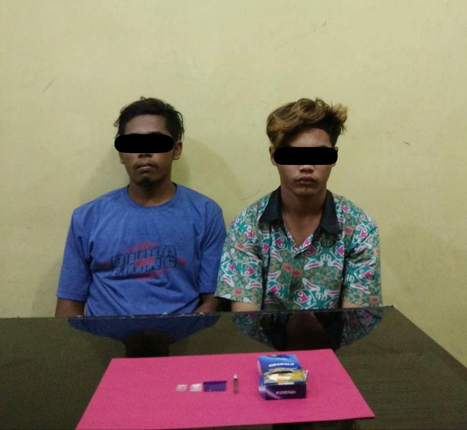 Polres Rohul kembali ciduk 2 Pemuda pelaku penyalahgunaan Narkotika