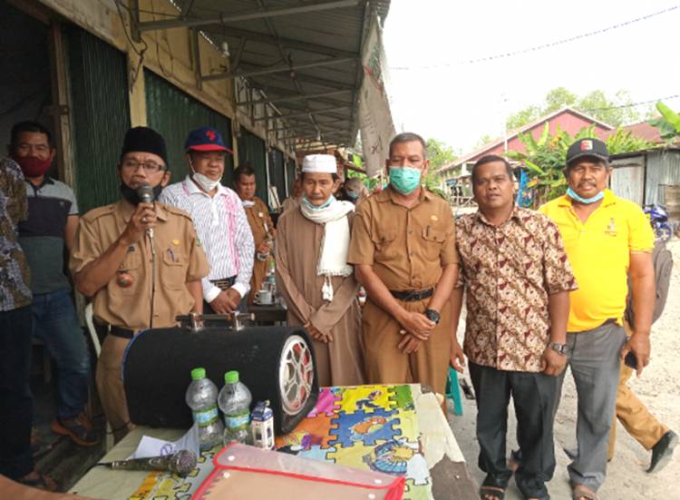 Lurah Tembilahan Hulu Edi, SH Apresiasi Pemilihan Ketua RT 001 Jalan Kayu Jati