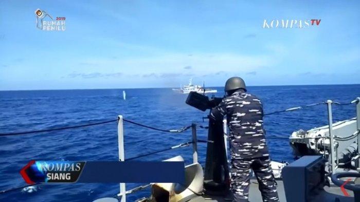 Menegangkan, ini Detik-detik 2 Kapal Pemerintah Vietnam Gertak Kapal Perang TNI saat Tangkap 4 Kapal Nelayannya