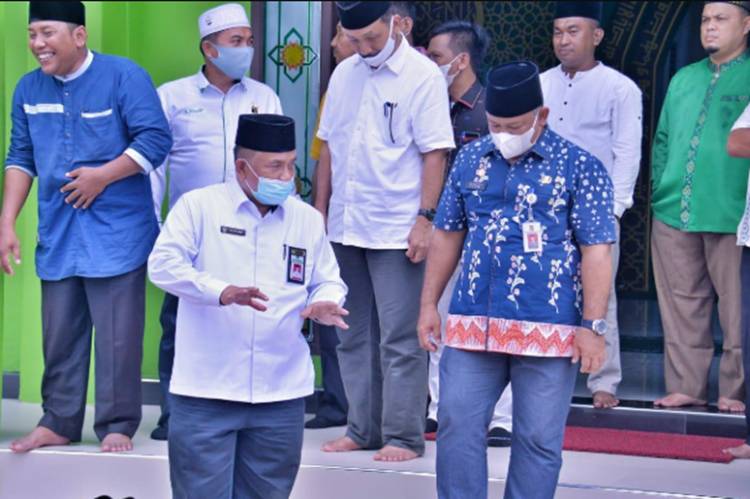 Sekda Kampar Tinjau Persiapan Pelaksanaan MTQ ke-51 Kabupaten Kampar