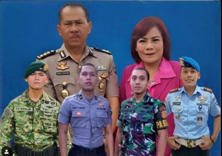 Kisah 4 Kakak Adik yang Sama-sama Sukses Jadi Perwira TNI-Polri di Matra Masing-masing