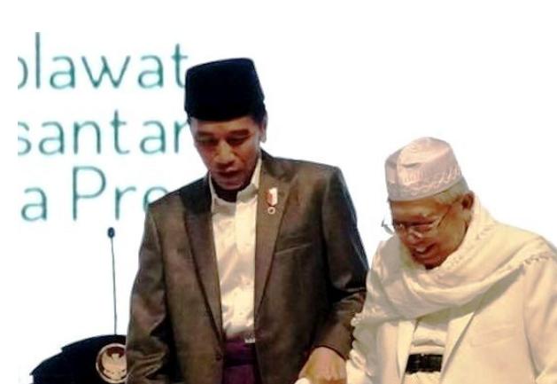 Ma'ruf Amin Akui"Habisi"Ahok Dukung Jokowi