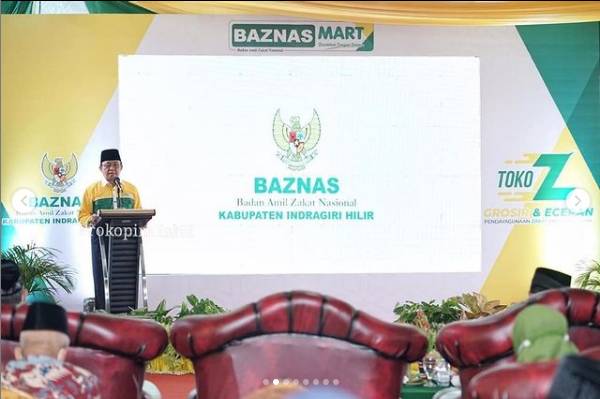 Bupati Inhil HM Wardan Hadiri Grand Opening Toko Z Pendayagunaan Zakat Untuk Mustahik