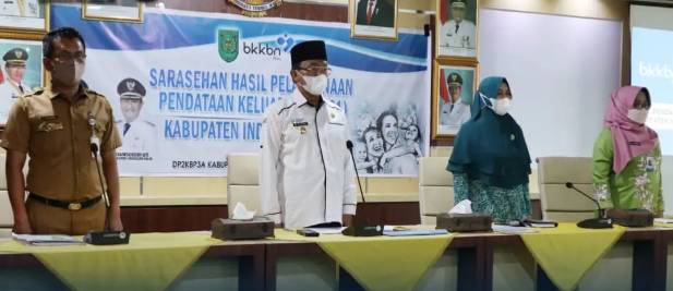 Bupati Inhil Buka Sarasehan Hasil Pendataan Keluarga Kabupaten Inhil Tahun 2021