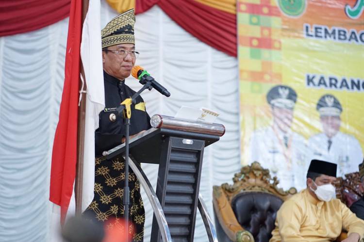 Bupati Inhil Hadiri Pelantikan LAD Desa Batu Ampar sebagai LAD Pertama yang Dilantik di Provinsi Riau