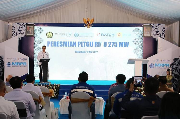 PLTGU Riau Beroperasi, PLN: Kolaborasi Percepat Transisi Energi Ramah Lingkungan