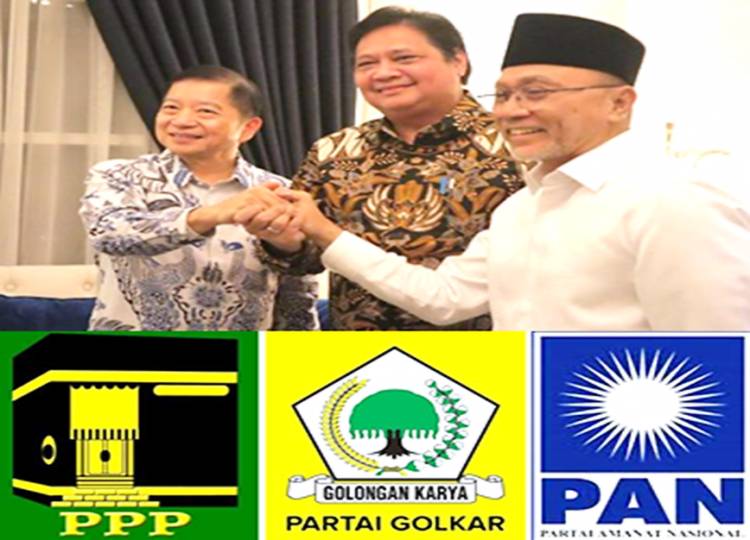 Golkar-PAN-PPP Sepakat Koalisi di Pemilu 2024 Demi Indonesia yang Lebih Makmur dan Bersatu