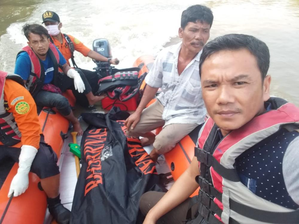 Korban Hanyut di Sungai Setingkai Kampar Kiri Akhirnya Ditemukan Tewas