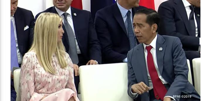 Heboh! Pak Jokowi Bicara Apa ya Sama Ivanka Trump