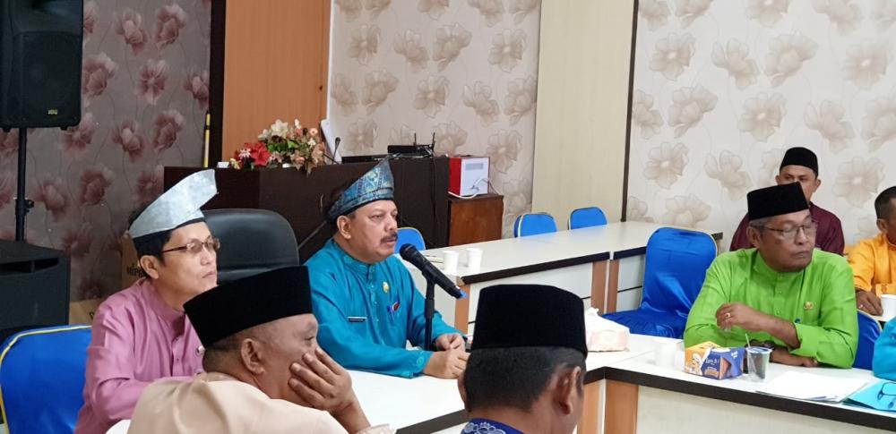 Sekda Pimpin Rapat Final Persiapan Milad Ke - 54 Kabupaten Inhil