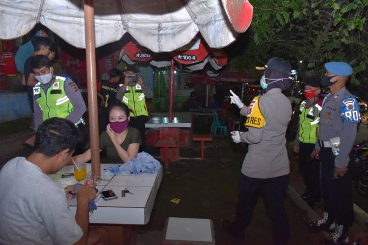 Menjaga Kondusifitas Kota Banjar, Kapolres Banjar Gelar Patroli Gabungan