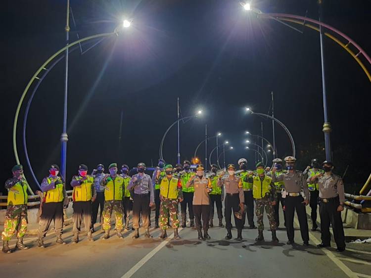 Kapolres Banjar  Pimpin Patroli Gabungan KRYD