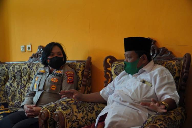 Kapolres Banjar Silaturahim ke Ponpes Darul Hikam Bojongkantong Kota Banjar
