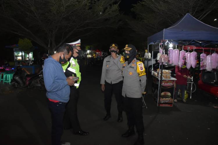 Kapolres Banjar Kodim 0613 Ciamis, dan Pemkot Banjar Patroli Gabungan Pantau Malam Takbir Idul Adha