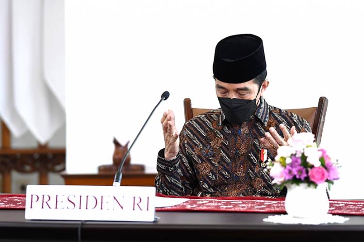 Presiden Jokowi Gelar Doa Bersama Lintas Agama Bertajuk #PrayFromHome