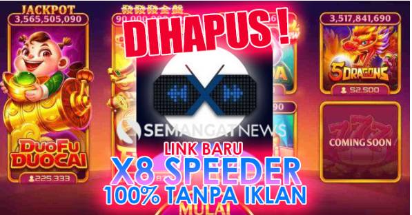 [LINK LAMA DIHAPUS] Update Link Terbaru Apk Domino X8 Speeder Tanpa Iklan