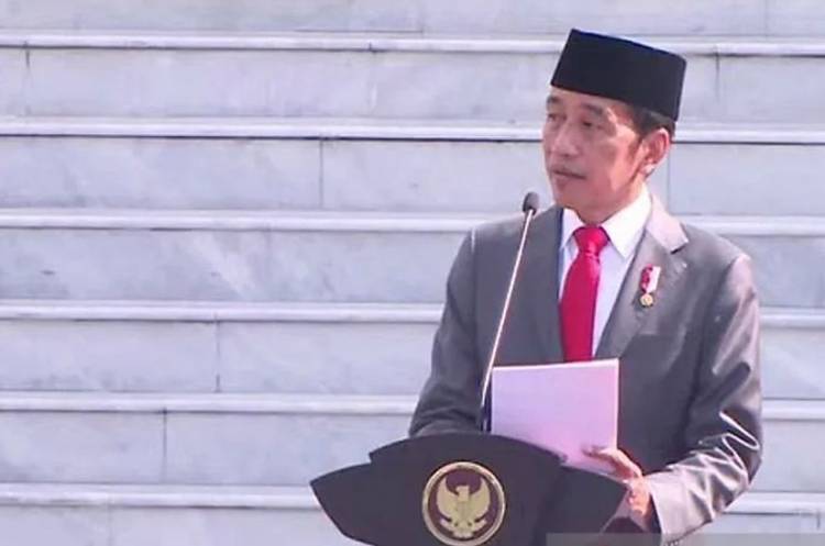 Pesan Jokowi kepada Ketua Umum Arus Bawah Jokowi Terkait  Pilpres 2024