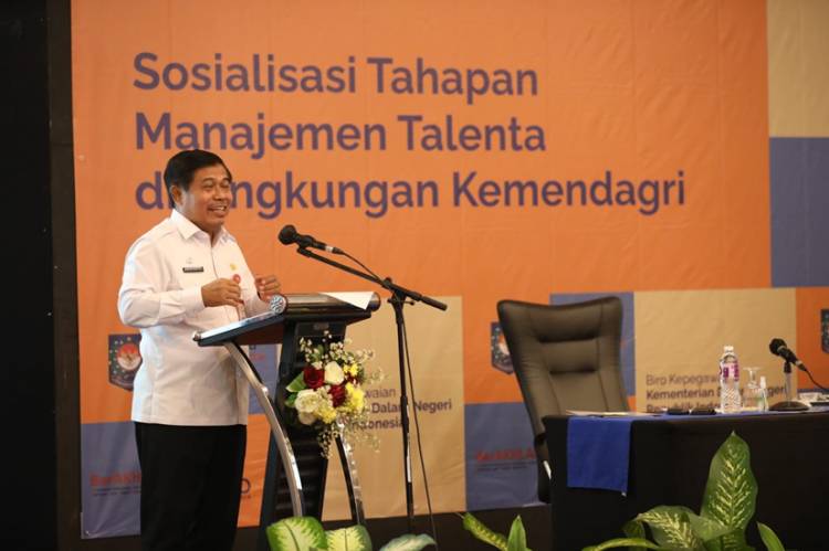 Sekjen Kemendagri Dorong Pegawai Lakukan Percepatan Pembangunan Manajemen Talenta