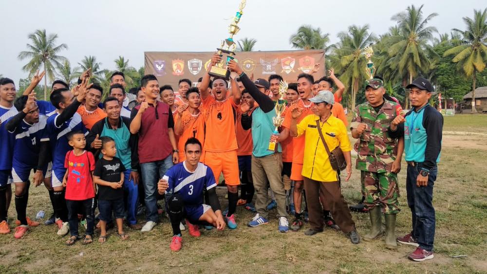 Tournament Sepak Bola Se-Desa Pangkalan Nyirih 2019 Resmi Berakhir