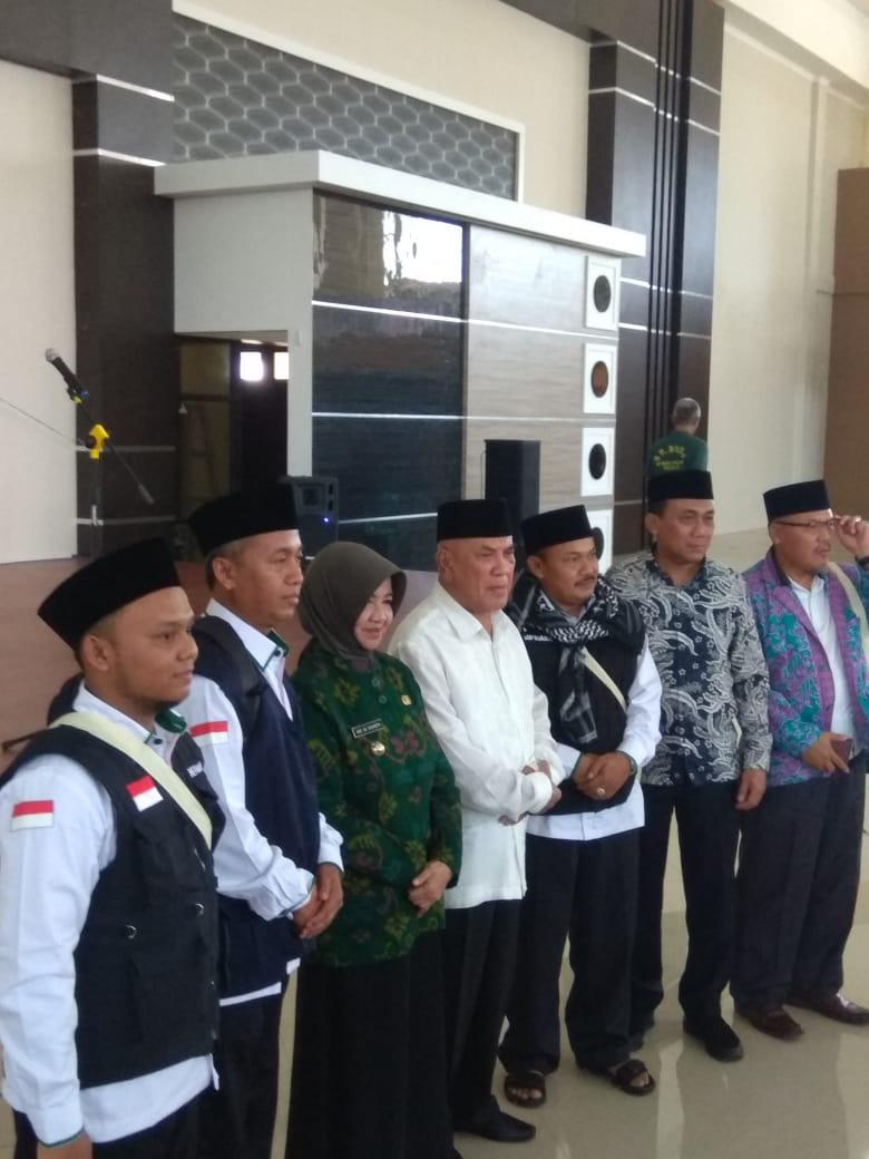 Pelepasan dan pemberangkatan Jemaah Haji Kota Banjar Kloter 90 1440 M Tahun 2019