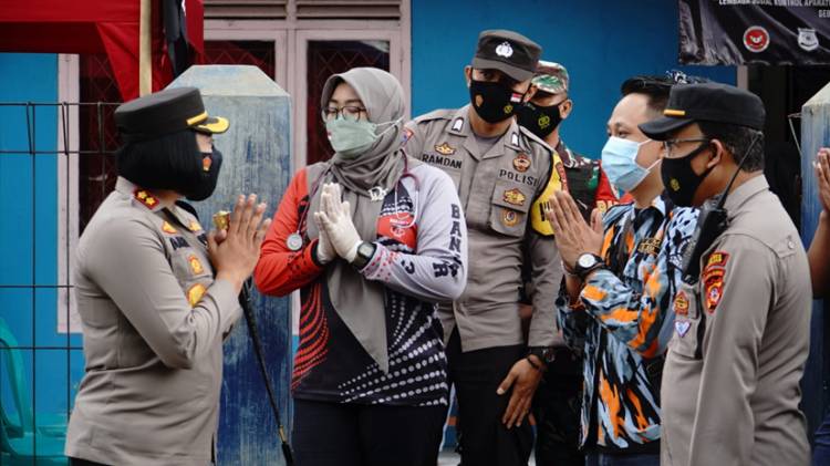 Polres Banjar Gandeng LSM GMBI Gelar Vaksin Merdeka di Sekretariat GMBI Kota Banjar 