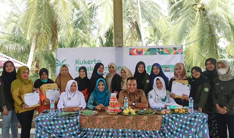 Cegah Stunting, Mahasiswa Kukerta UNRI Buat Inovasi Makanan Ubi di Desa Pekan Kamis