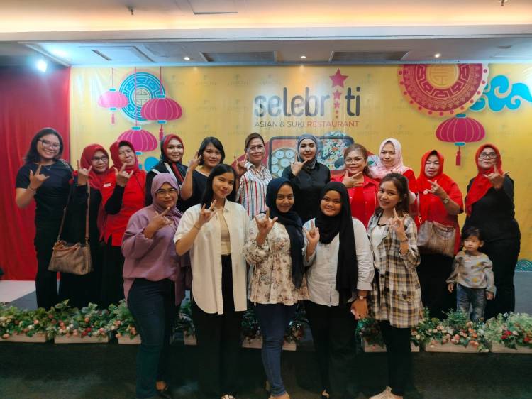 Bacaleg DPR RI, Dewi Juliani SH Silaturrahmi Bersama Seluruh Bacaleg Kota Pekanbaru 