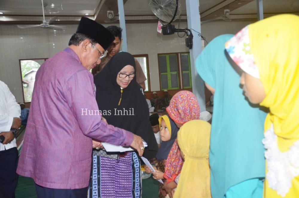 Bupati Inhil Resmikan Rumah Tahfidz Quran Ar-Rasyid Di Desa Pasar Kembang Kecamatan Keritang