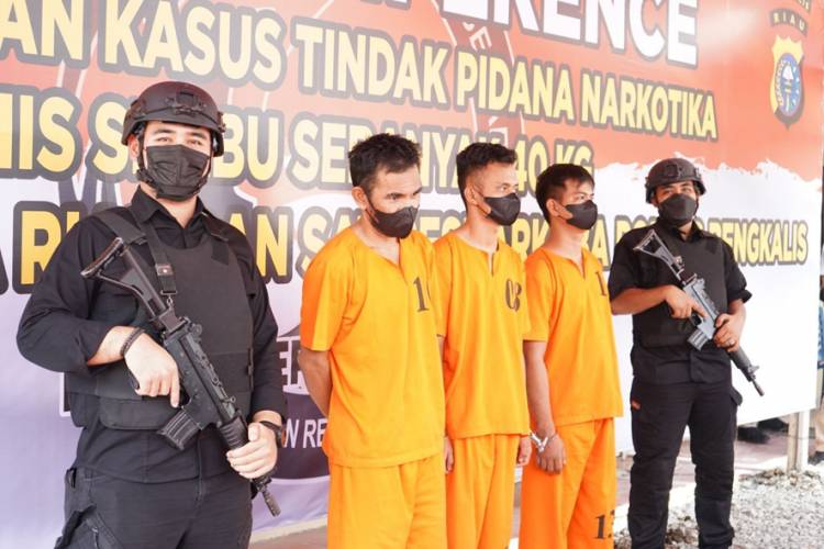 Kronologi Pengungkapan Kasus 40 Kg Sabu di Mandau, Pelaku Sempat Tinggalkan Barang Bukti