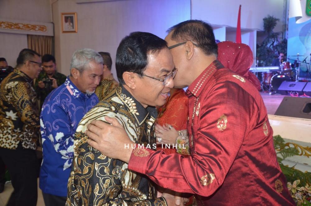 Bupati Inhil HM. Wardan Hadiri Kenal Pamit Kapolda Riau