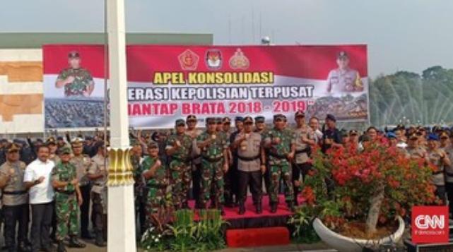 TNI - Polri Akan Menindak Tegas Demontrasi Yang Melebihi Waktu Di Tentukan