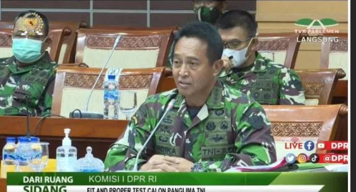 Sah!! Jenderal TNI Andika Perkasa Jadi Panglima TNI