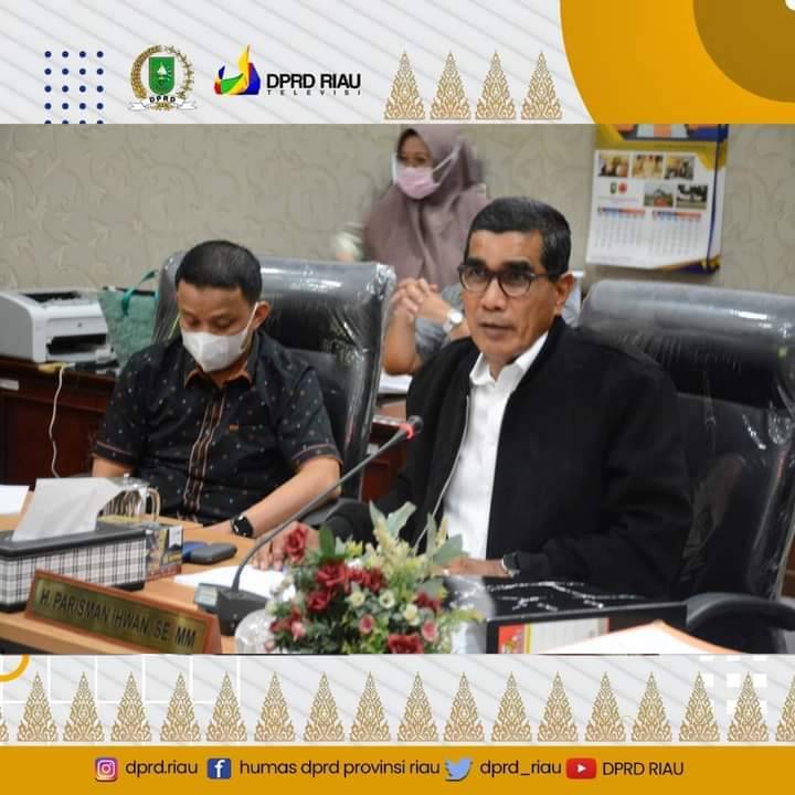 Komisi IV DPRD Riau Gelar Rapat Kerja dengan Dinas PUPR PKPP