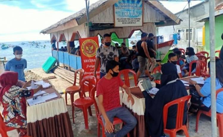 Badan Intelijen Nasional Daerah Gorontalo Prioritaskan Vaksinasi ke Masyarakat Pesisir