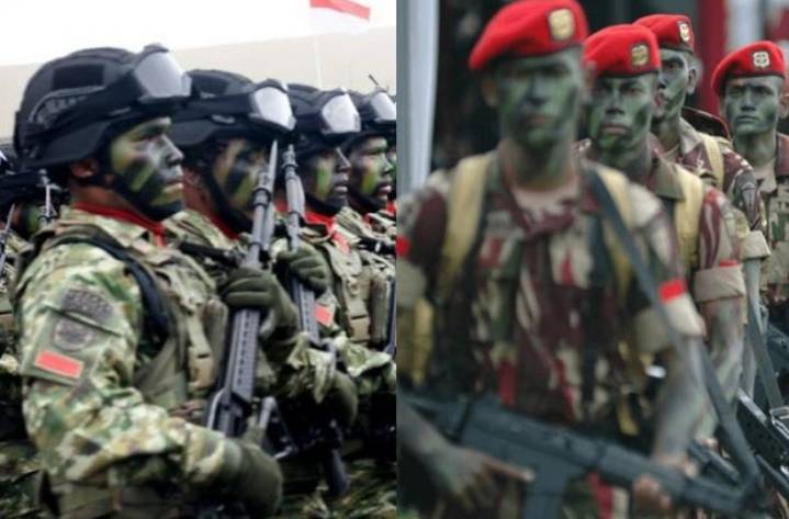Ini 6 Perbedaan Pasukan Elite TNI AD, Kopassus Dan Kostrad