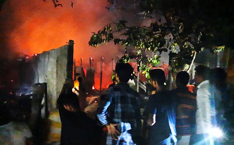 Ledakan Gas Akibatkan Kebakaran, 270 Rumah Luluh Lantak Jadi Abu