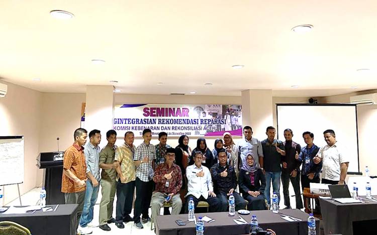 KKR Aceh Gelar Seminar Pengintegrasian Rekomendasi Reparasi 