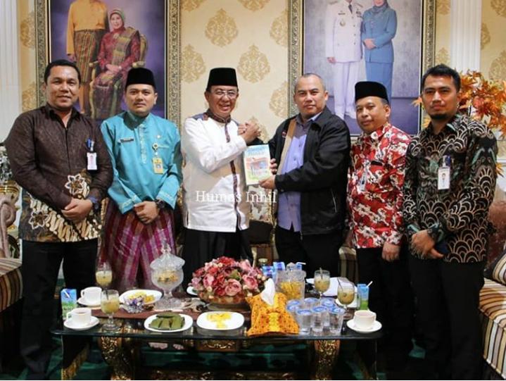 Bupati HM.Wardan Dukung Rencana Peralihan Bank Riau Kepri Menjadi Bank Umum Syari'ah.