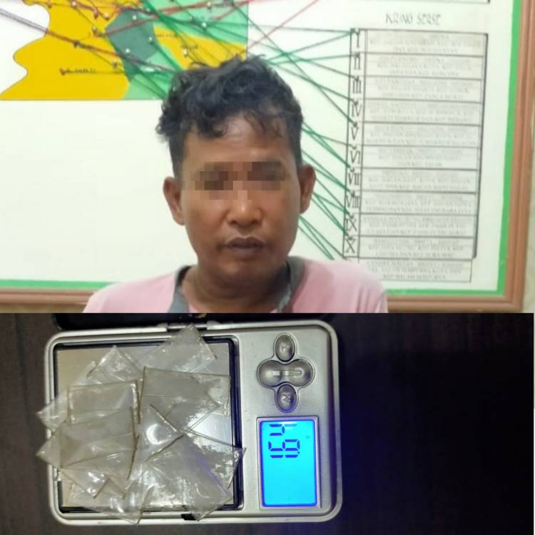 "Gojek" Sang Pengedar Sabu di Bagan Batu Disikat Polsek Bagan Sinembah 