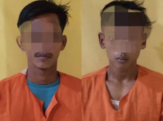 2 Pelaku Narkoba Diciduk Tim Opsnal Polsek Tapung Hilir di Desa Kijang Jaya