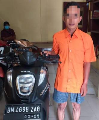 Polsek Tambang Ungkap Kasus Curanmor, Pelaku Ditangkap di Wilayah Kota Pekanbaru