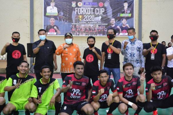 Bupati Kampar Buka Turnamen Futsal se Provinsi Riau